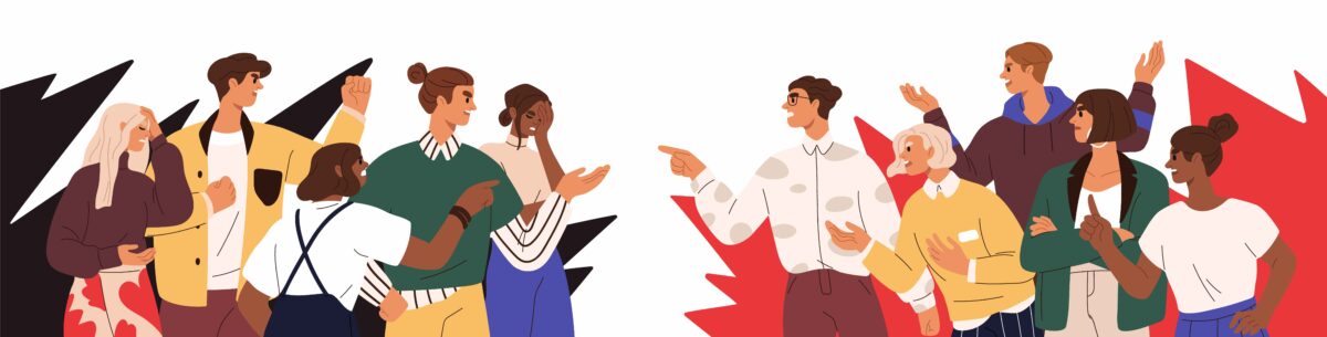 dispute at society